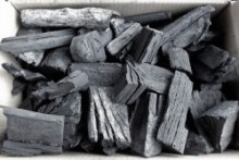 木炭 国産 大分樫炭(かし炭) 切炭7.5cm10kg 七輪の炭火焼きにお薦め