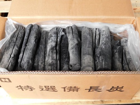 備長炭 ラオス備長炭丸L5(太丸)15kg 高品質なマイチュー炭