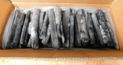 【送料無料 大分県】備長炭 ラオス備長炭割L4(上割小)15kg 高品質なマイチュー炭