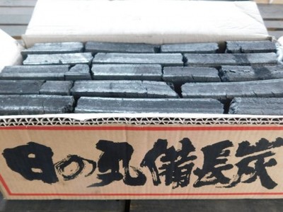 インドネシア産 オガ炭 日の丸備長炭黒箱10kg 輸入オガ炭の最高峰